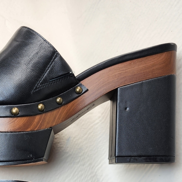 Jessica Simpson Block Heel Charlete Black 4" Platform Sandals Size 7 M NWOT - Picture 9 of 12